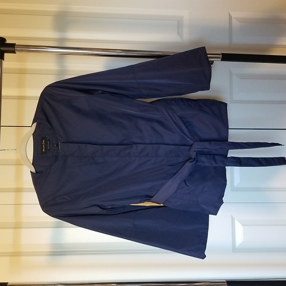 Massimo Dutti Navy blue casual jacket/blazer - Picture 9 of 11